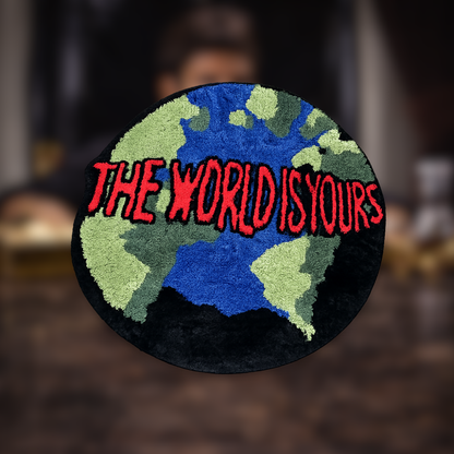 שטיח “The World Is Yours”
