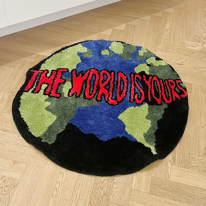 שטיח “The World Is Yours”