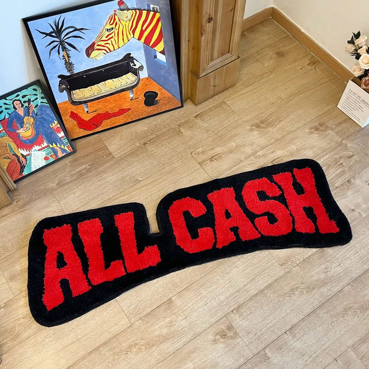 שטיח “ALL CASH”