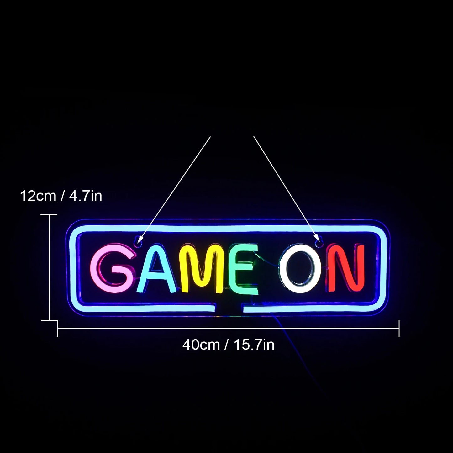 שלט ניאון “Game Zone”