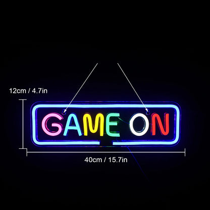 שלט ניאון “Game Zone”