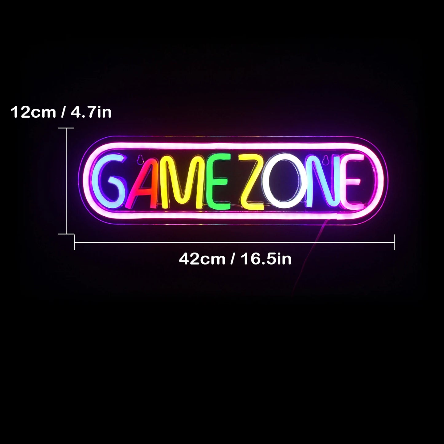 שלט ניאון “Game Zone”