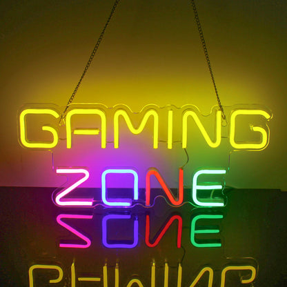 שלט ניאון “Game Zone”