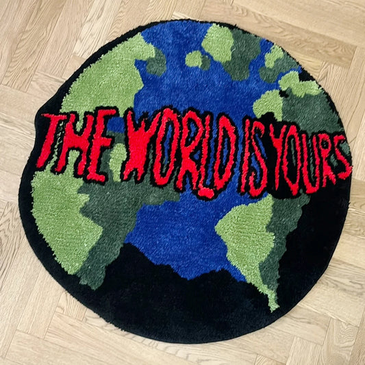 שטיח “The World Is Yours”