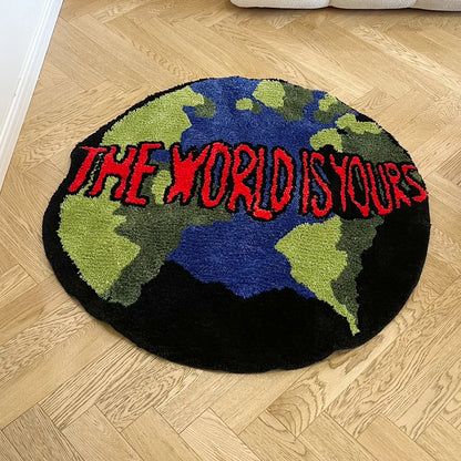 שטיח “The World Is Yours”