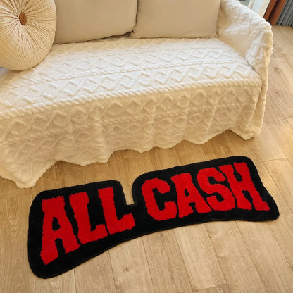 שטיח “ALL CASH”