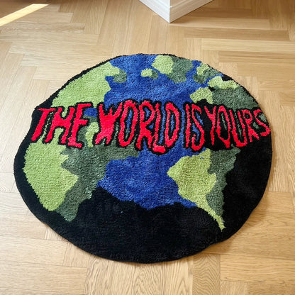 שטיח “The World Is Yours”